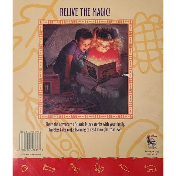 Disney's Pocahontas 1995 Illustrated Book Walt Disney Story - Picture 2 of 9